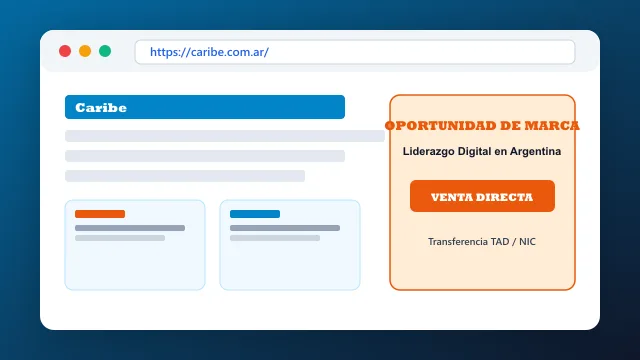 Modelo de aplicación comercial y proyectos digitales para caribe.com.ar
